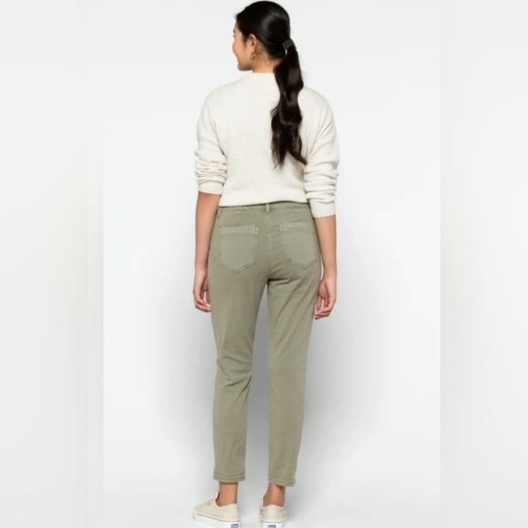 Cosmic Blue Love  Serena High Rise Khakis in color Command - Picture 8 of 9